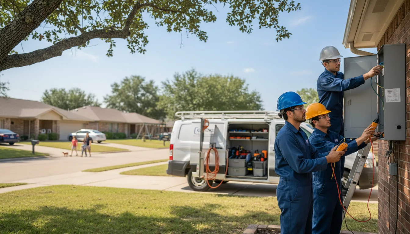 Certified electrician providing emergency electrical services in Sugartown, LA